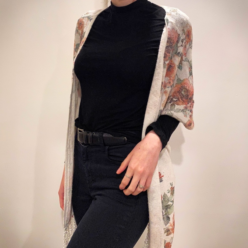 Floral kimono